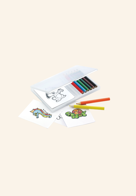 Set de coloriage en papier recyclé Isolde