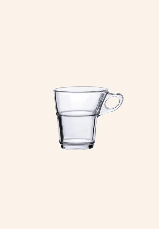 Tasse expresso en verre trempé Duralex Salomé 9 cl