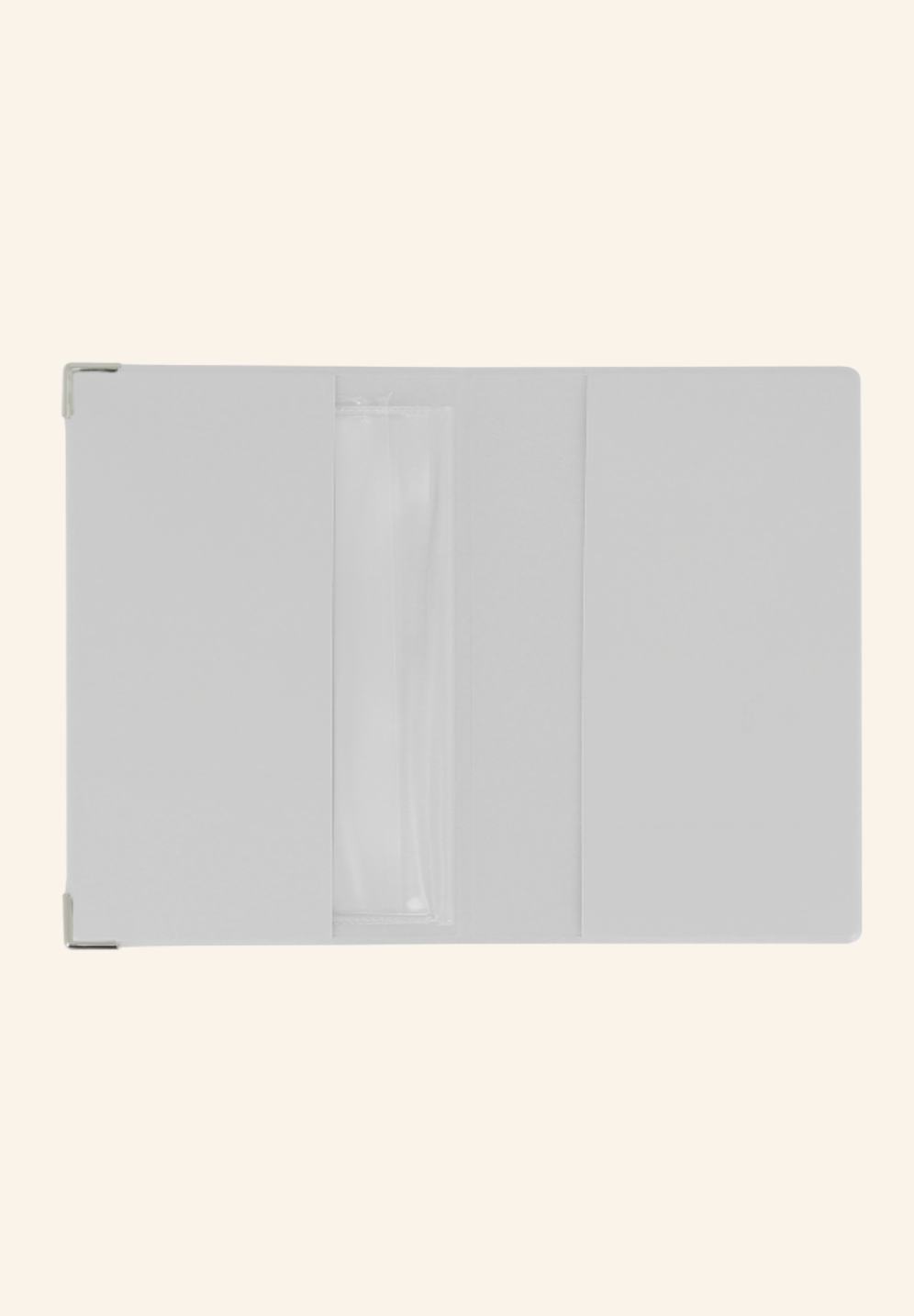 Porte-carte grise PVC mat Augustin