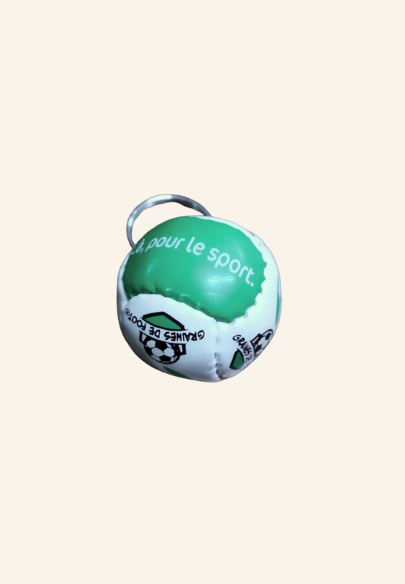 PORTE CLEF BALLON DE FOOT ZIZOU