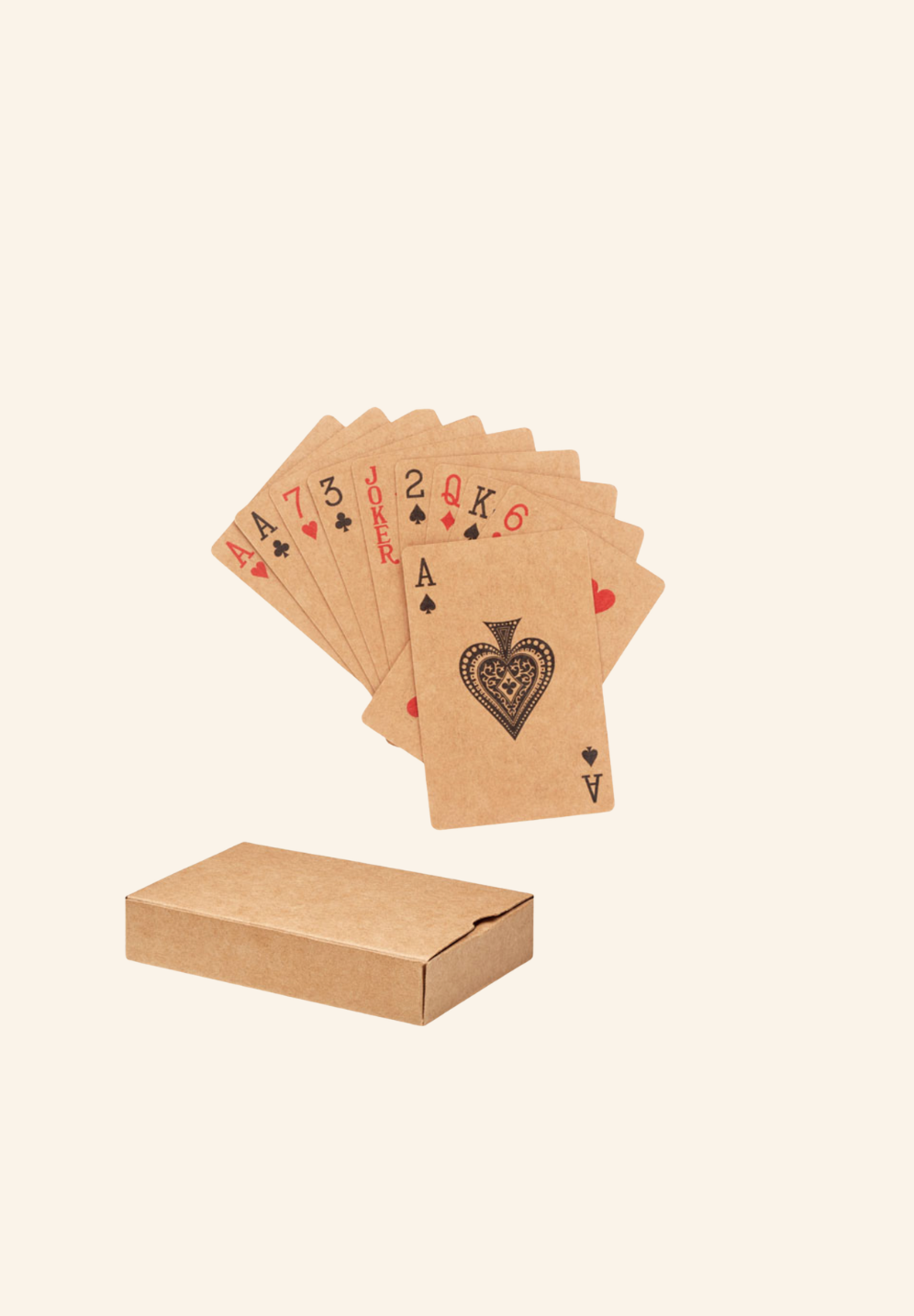 Jeux de cartes en papier recyclé Aruba