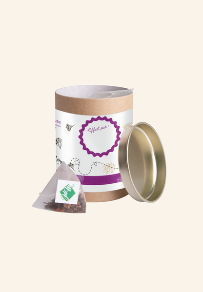 Boîte de thé 8 infusettes Capucine
