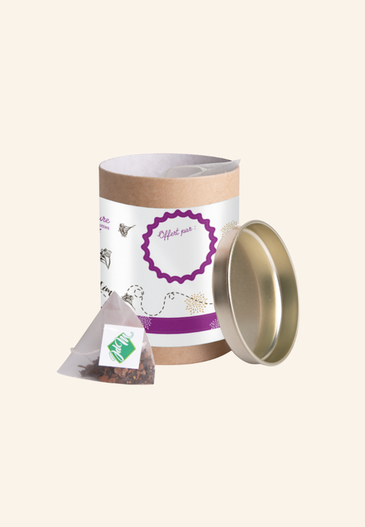 Boîte de thé 8 infusettes Capucine