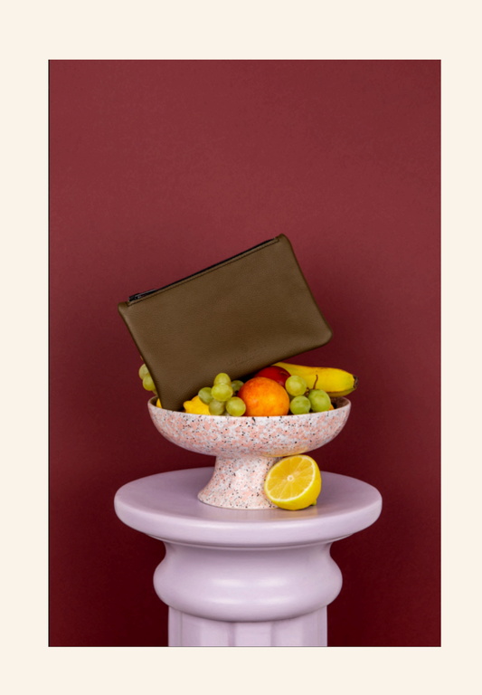 Pochette cuir Sévigné