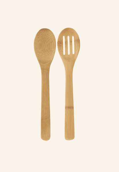 Set de couverts à salade en bambou Victorine