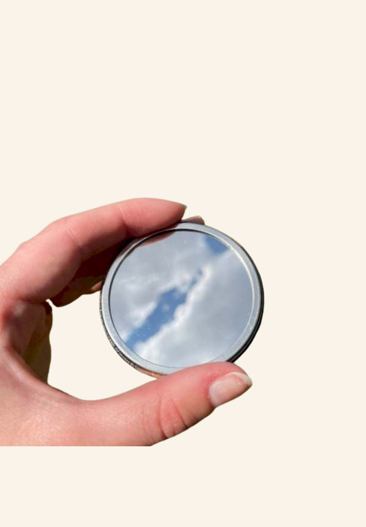 Miroir de poche personnalisé en métal France