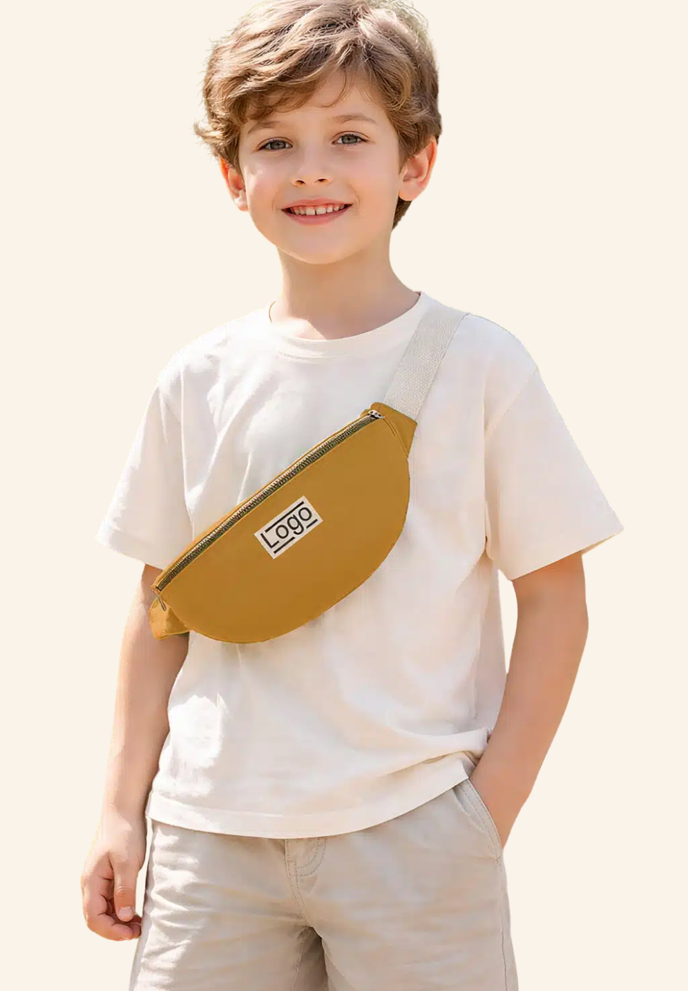 Sac banane en coton bio pour enfant studiobyhindbag