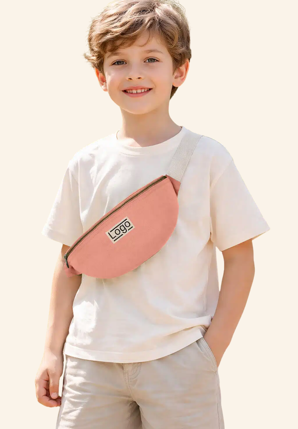 Sac banane en coton bio pour enfant studiobyhindbag