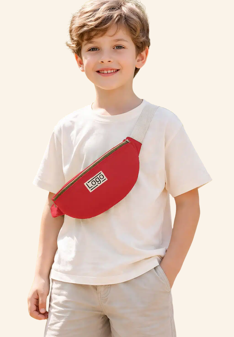 Sac banane en coton bio pour enfant studiobyhindbag