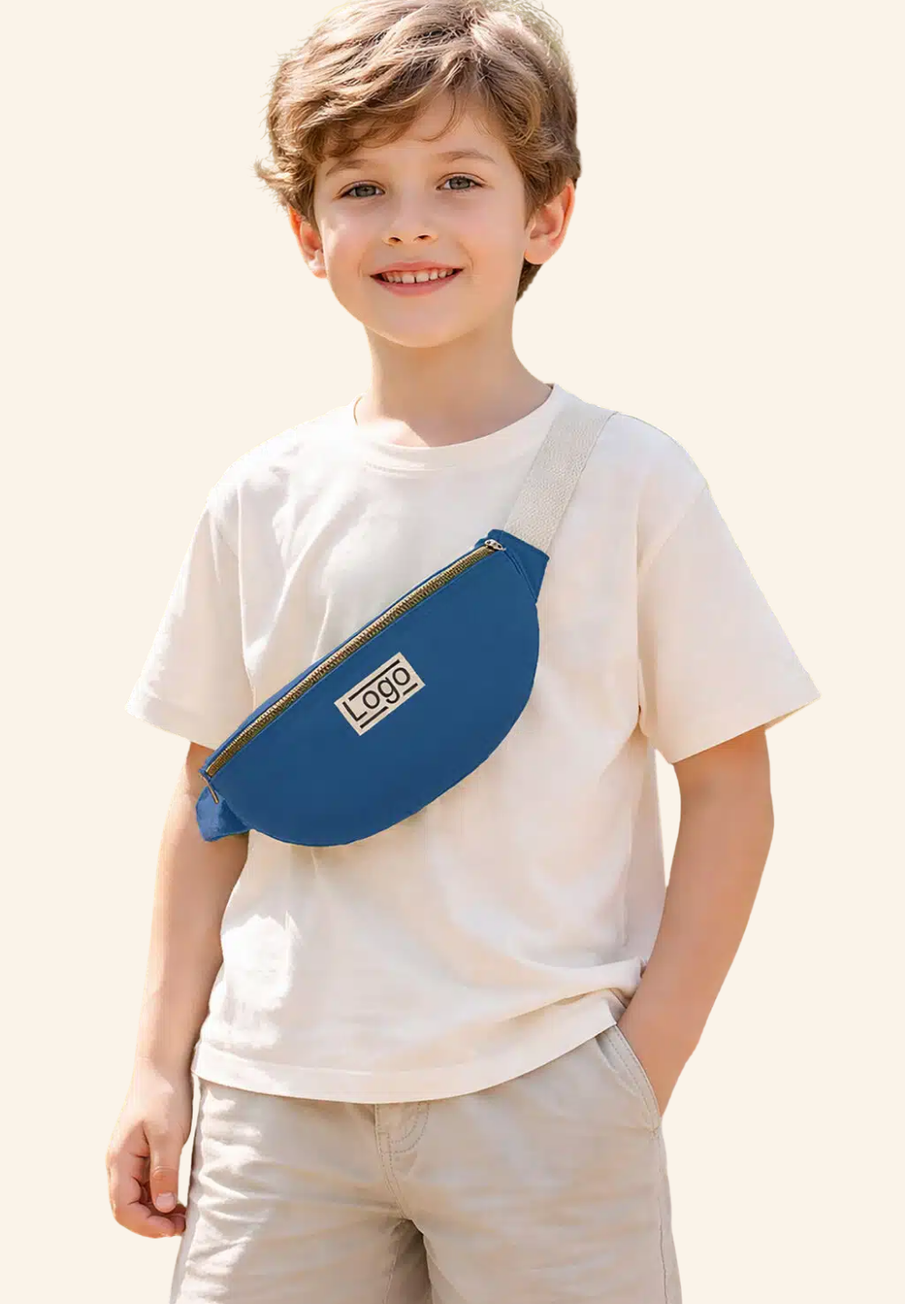Sac banane en coton bio pour enfant studiobyhindbag