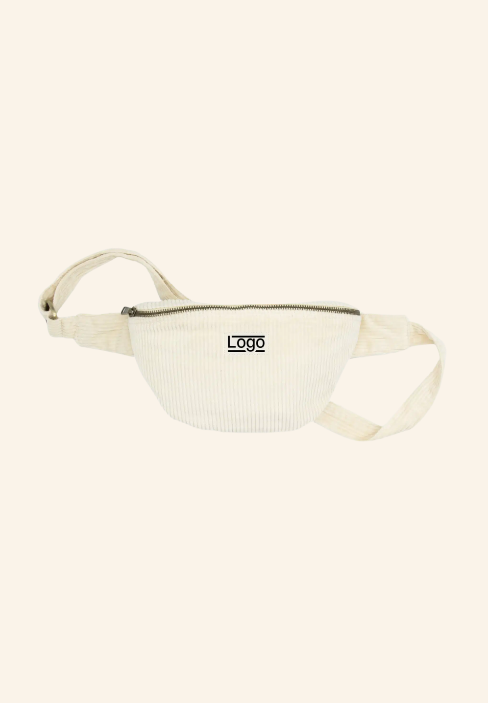 Sac Banane en coton bio Valentine studiobyhindbag