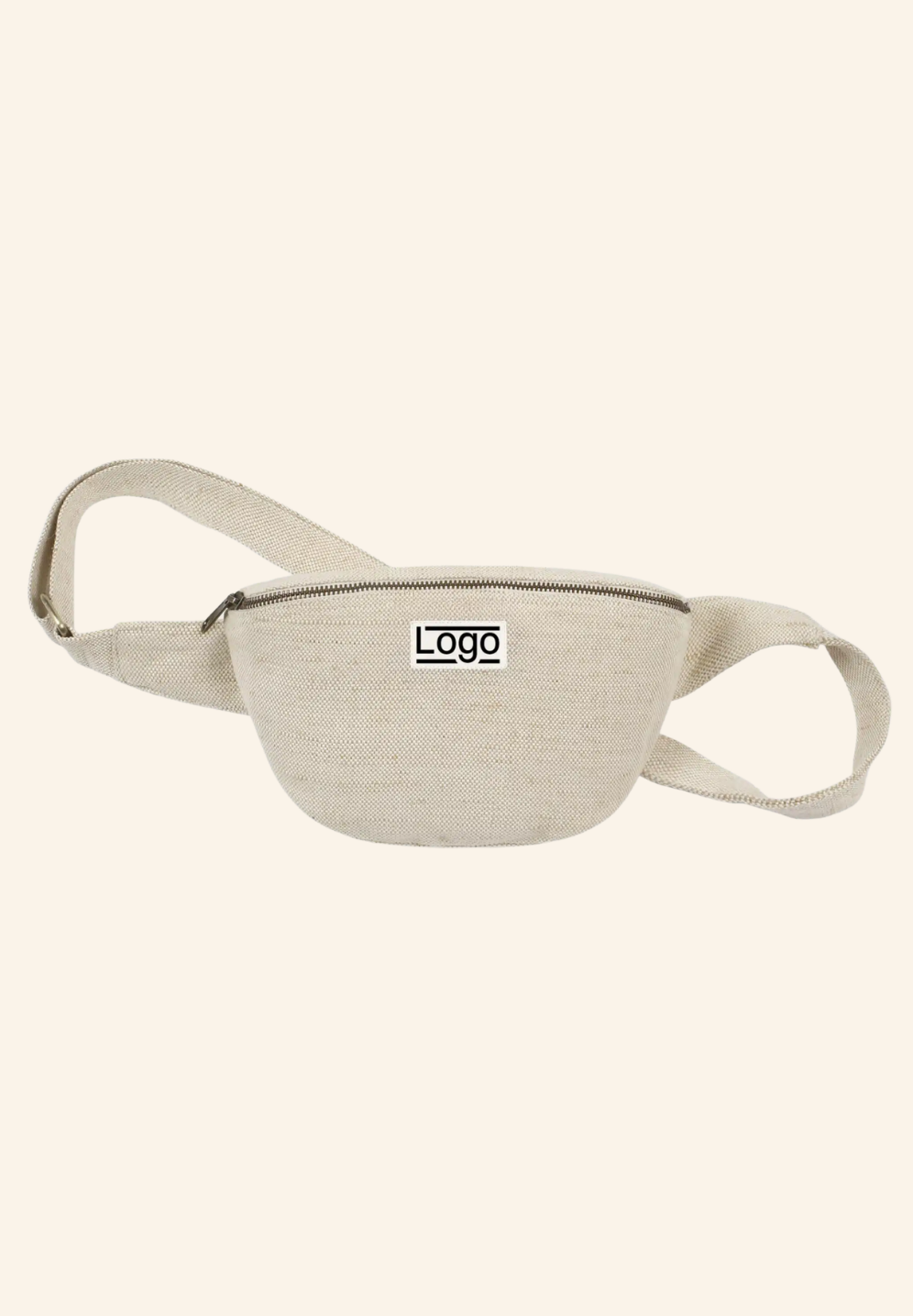 Sac Banane en coton bio Valentine studiobyhindbag