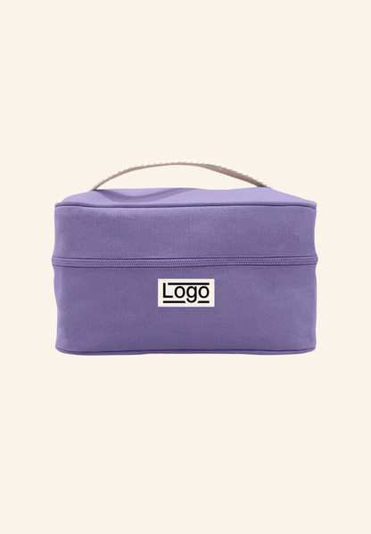 Trousse de toilette en coton bio Lina