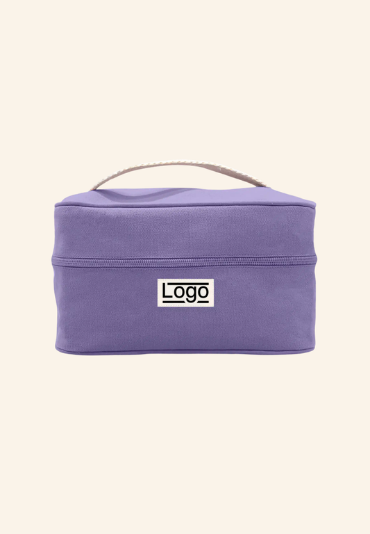 Trousse de toilette en coton bio Lina
