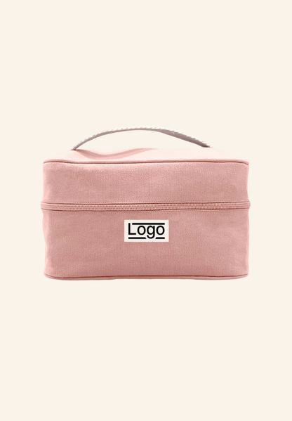 Trousse de toilette en coton bio Lina