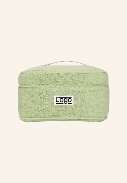 Trousse de toilette éponge en coton bio Lina