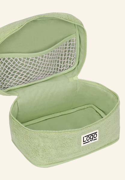 Trousse de toilette en coton bio Lina