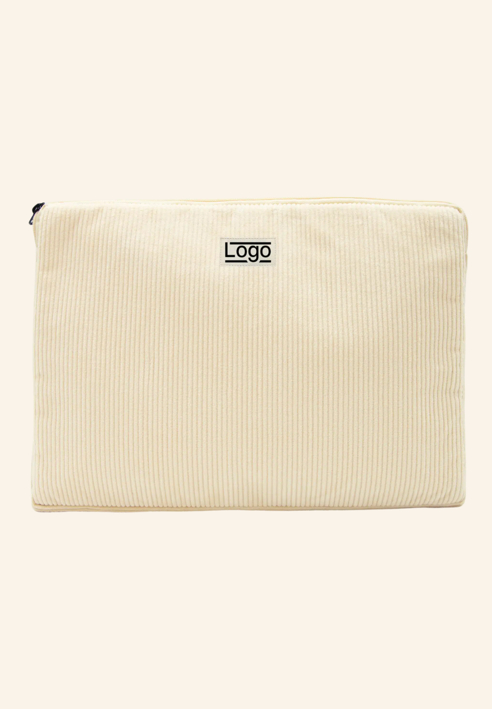 Housse ordinateur en coton bio Léo S & M studiobyhindbag