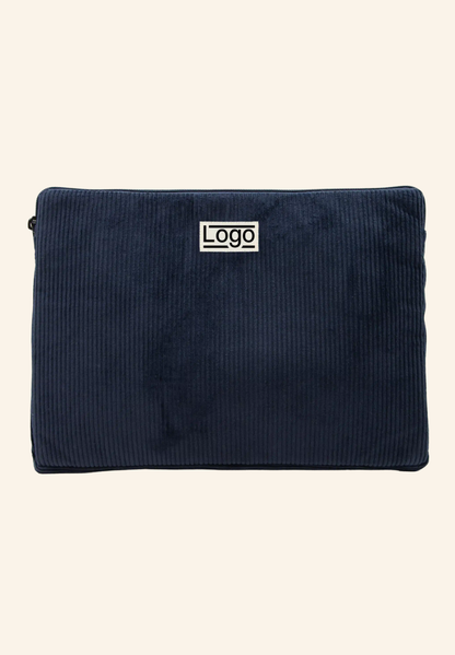 Housse ordinateur en coton bio Léo S & M studiobyhindbag