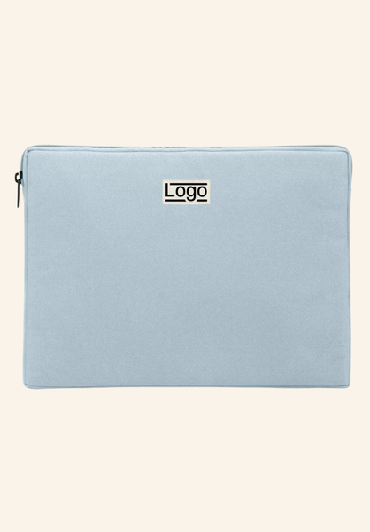 Housse ordinateur en coton bio Léo S & M studiobyhindbag