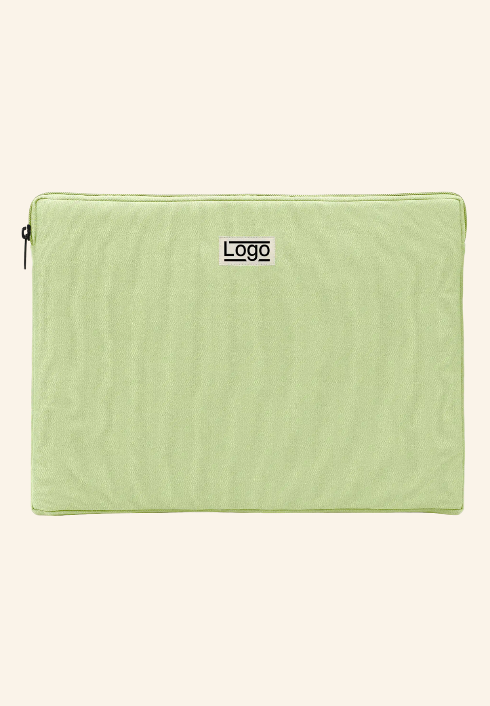 Housse ordinateur en coton bio Léo S & M studiobyhindbag