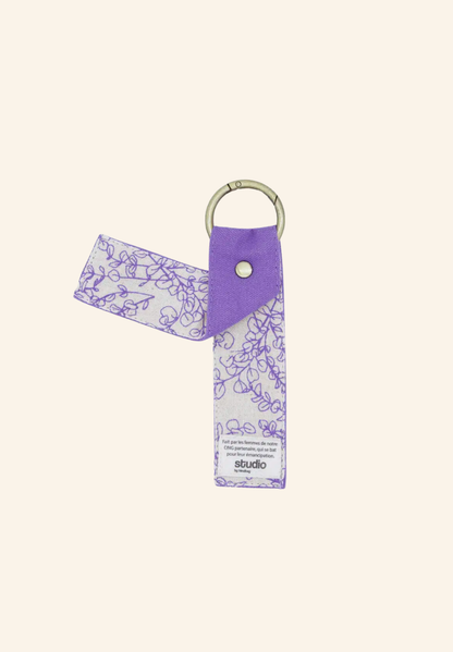 Porte-clé en coton bio Tom studiobyhindbag