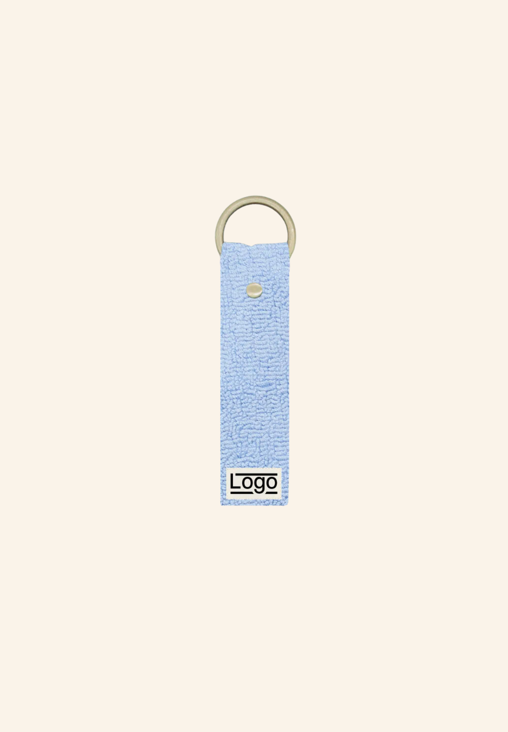 Porte-clé éponge en coton bio Tom studiobyhindbag