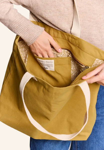 SAC BOAT en coton bio HORTENSE studiobyhindbag