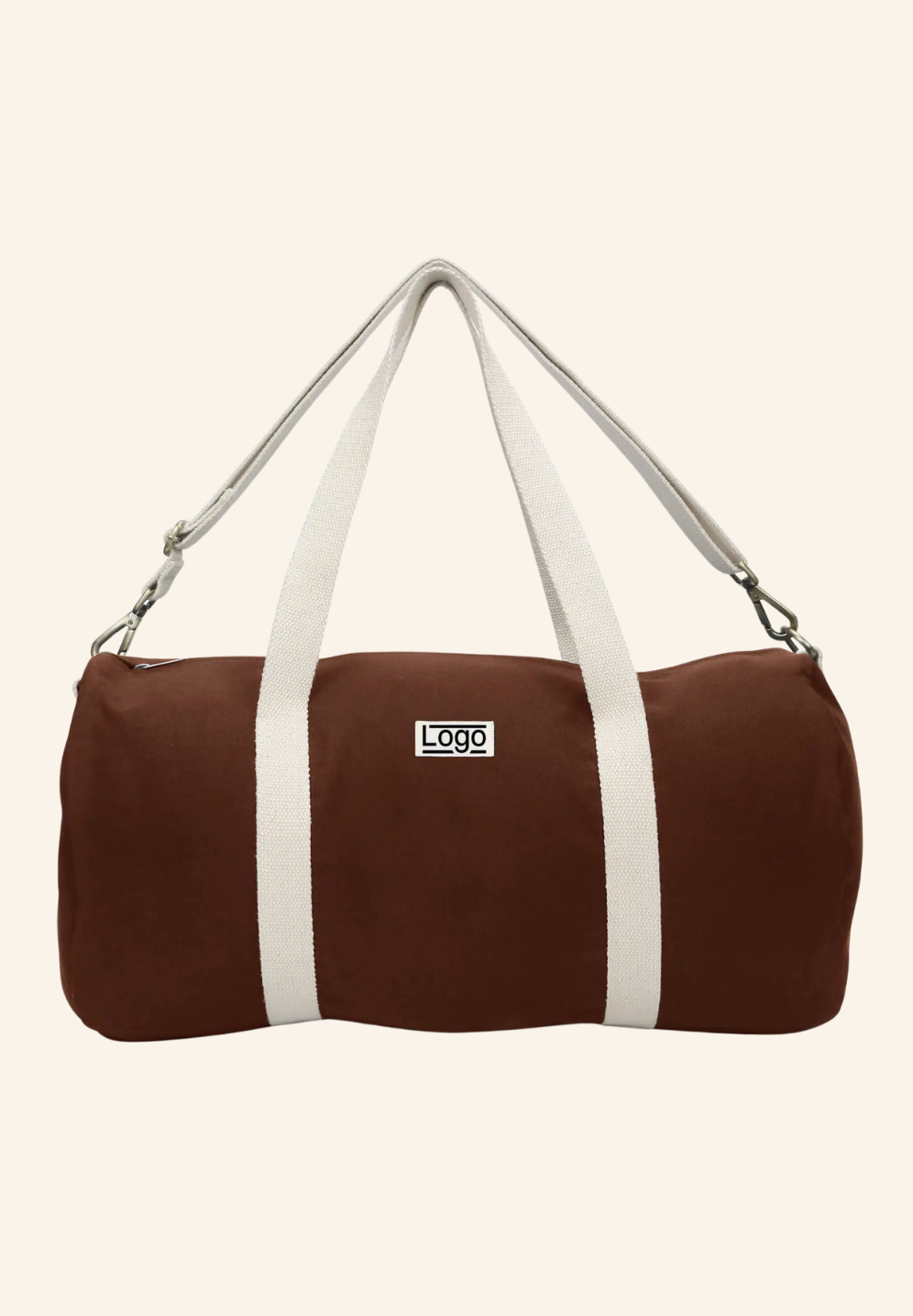 Sac polochon avec bandoulière en coton bio Sam studiobyhindbag