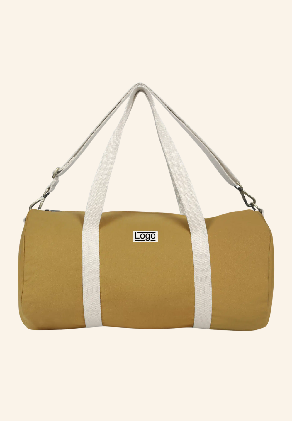 Sac polochon avec bandoulière en coton bio Sam studiobyhindbag