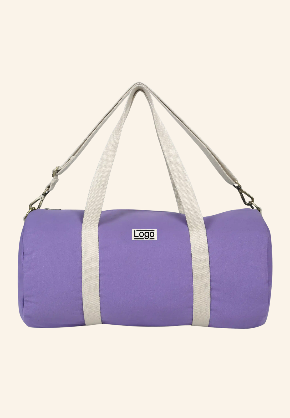 Sac polochon avec bandoulière en coton bio Sam studiobyhindbag