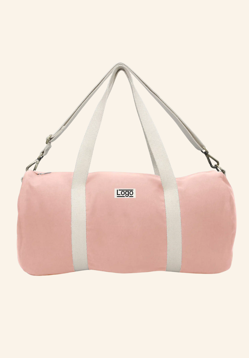 Sac polochon avec bandoulière en coton bio Sam studiobyhindbag