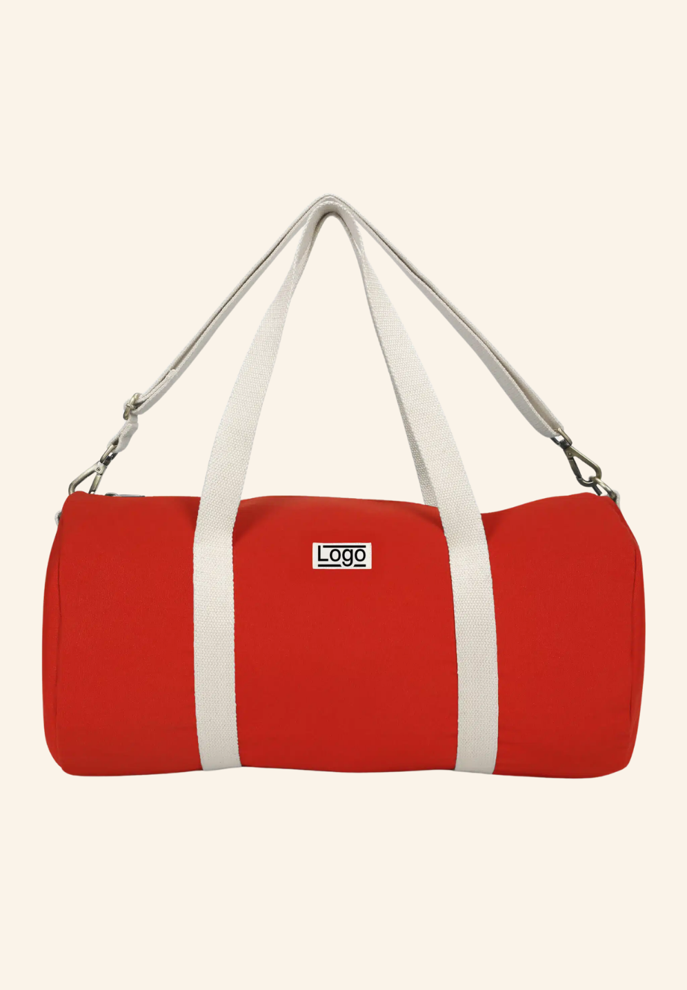 Sac polochon avec bandoulière en coton bio Sam studiobyhindbag