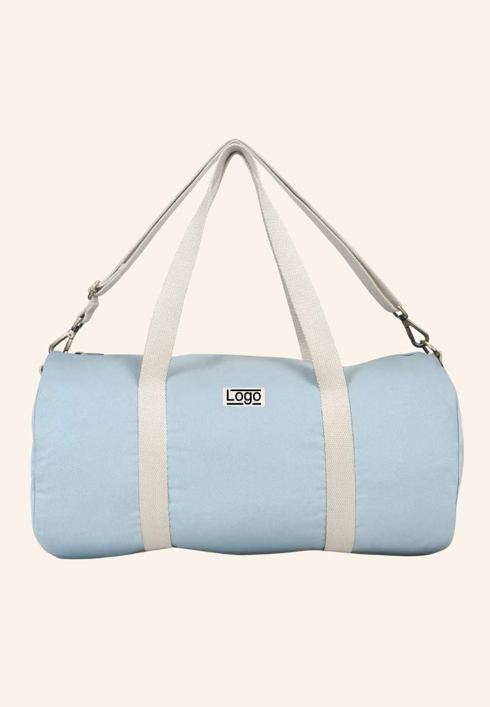 Sac polochon avec bandoulière en coton bio Sam studiobyhindbag