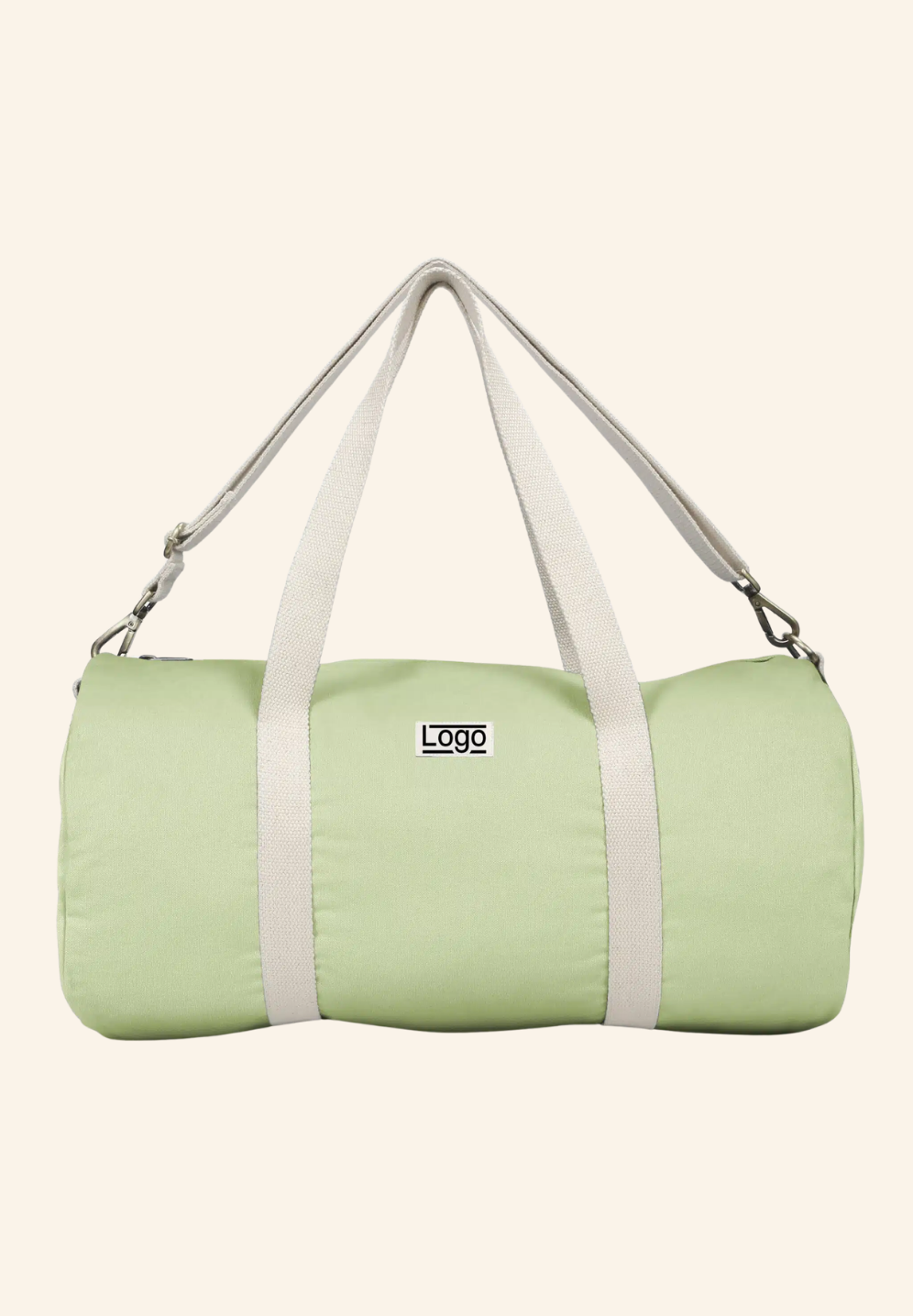 Sac polochon avec bandoulière en coton bio Sam studiobyhindbag