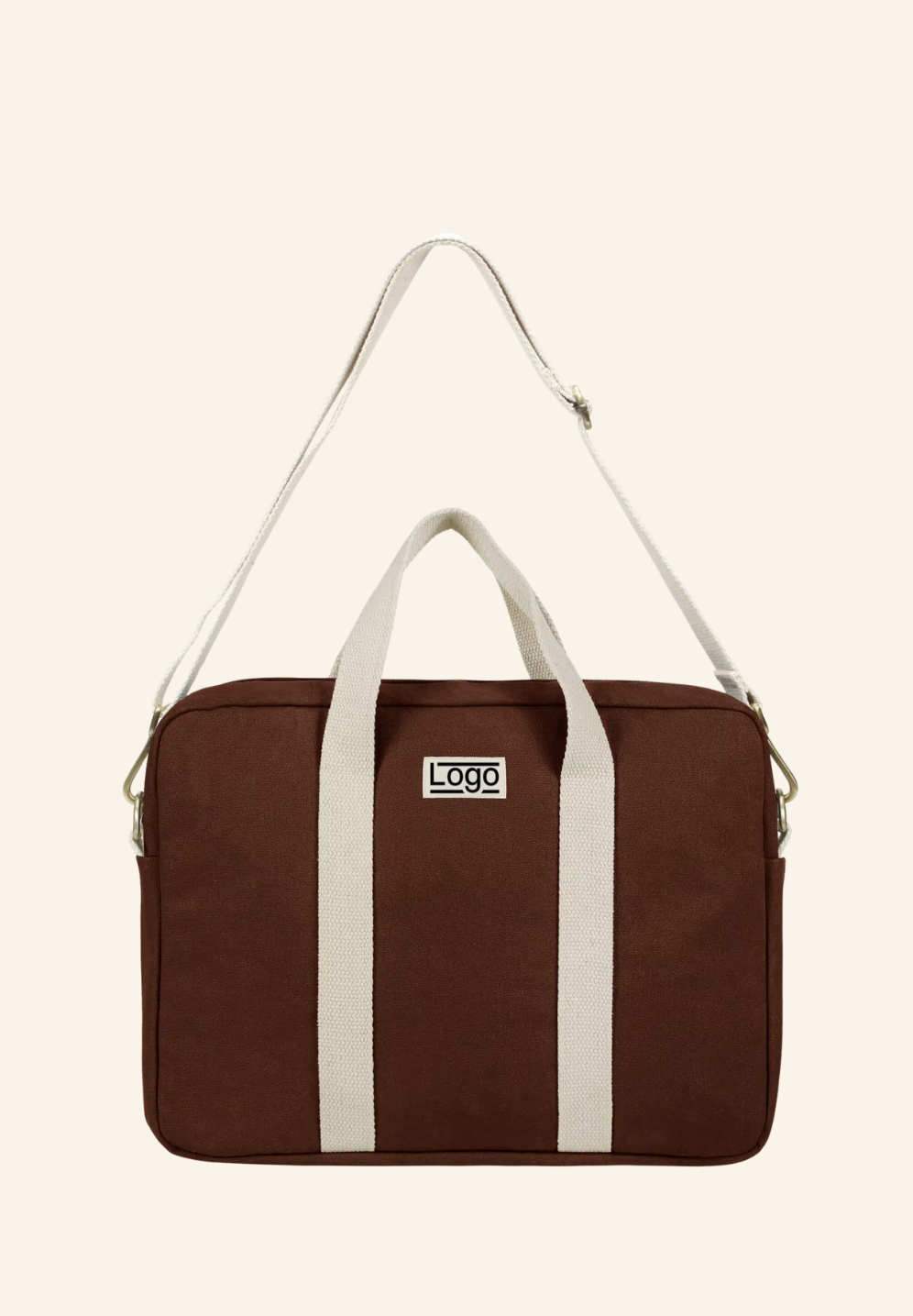 Sac ordinateur en coton bio Luis studiobyhindbag