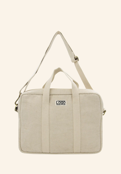 Sac ordinateur en coton bio Luis studiobyhindbag