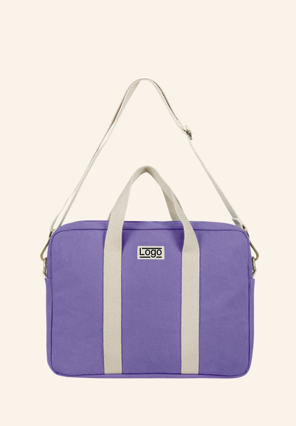 Sac ordinateur en coton bio Luis studiobyhindbag