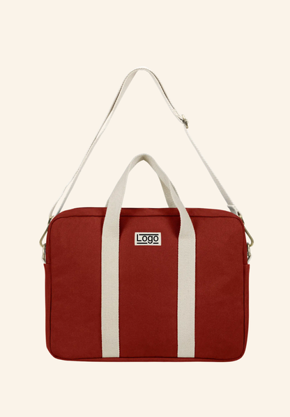 Sac ordinateur en coton bio Luis studiobyhindbag