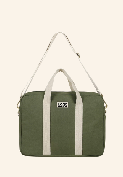 Sac ordinateur en coton bio Luis studiobyhindbag