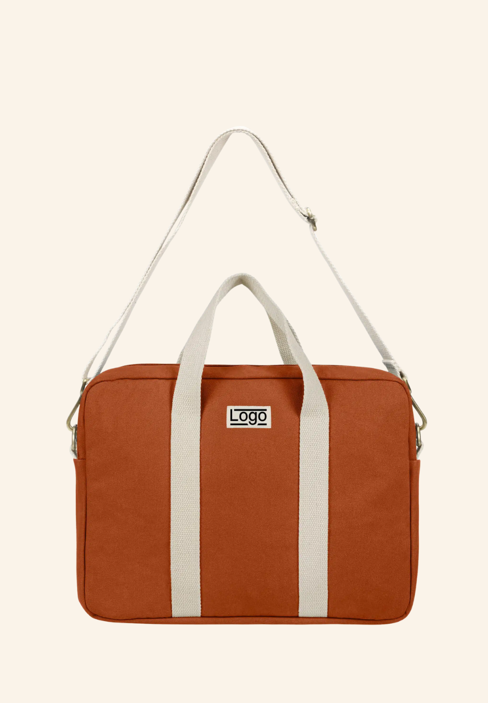 Sac ordinateur en coton bio Luis studiobyhindbag