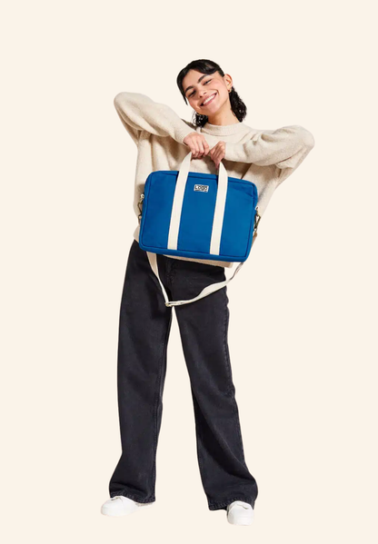 Sac ordinateur en coton bio Luis studiobyhindbag