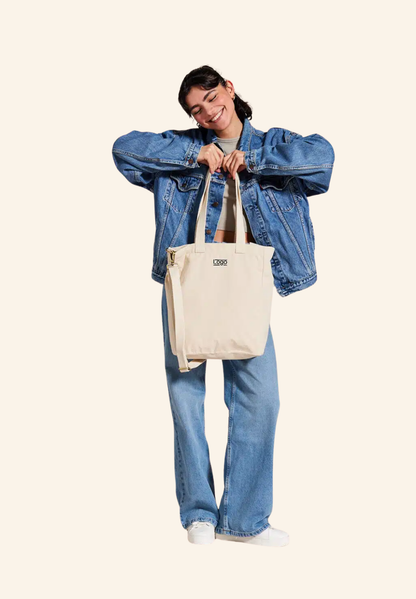Totebag en coton bio Evan studiobyhindbag