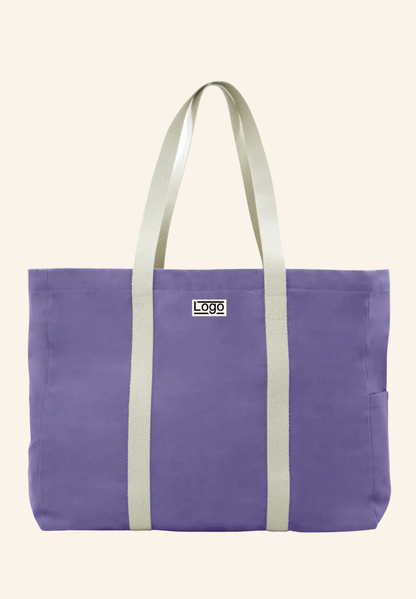 Sac de plage en coton bio GARANCE