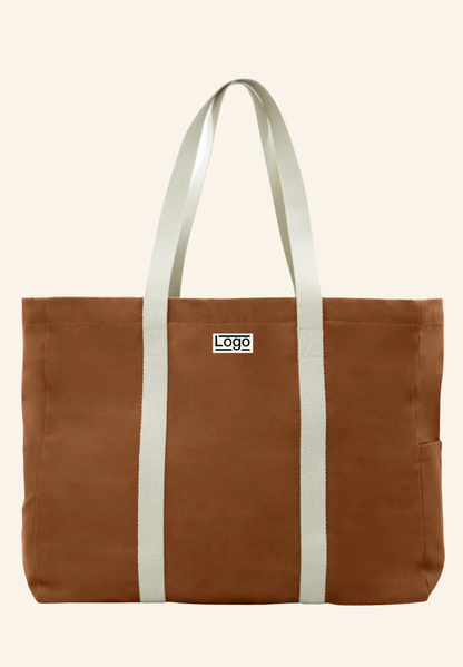 Sac de plage en coton bio GARANCE