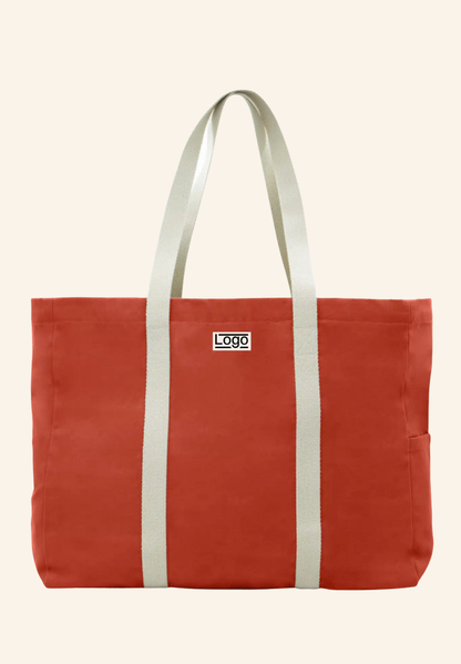 Sac de plage en coton bio GARANCE