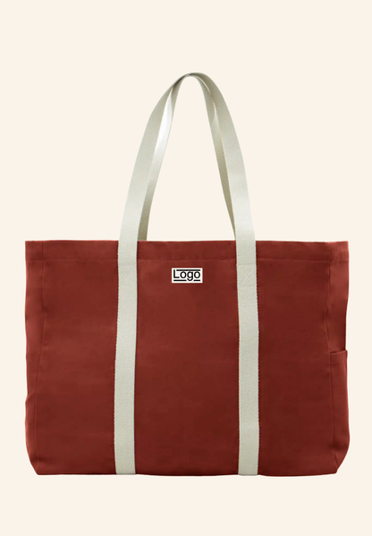 Sac de plage en coton bio GARANCE