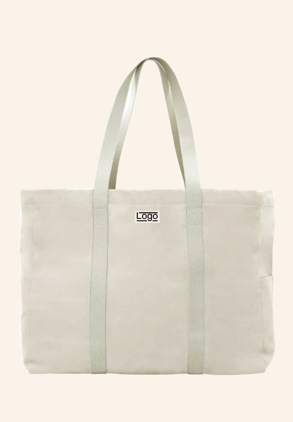 Sac de plage en coton bio GARANCE