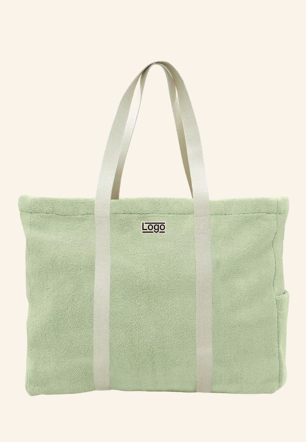 Sac de plage éponge en coton bio GARANCE studiobyhindbag