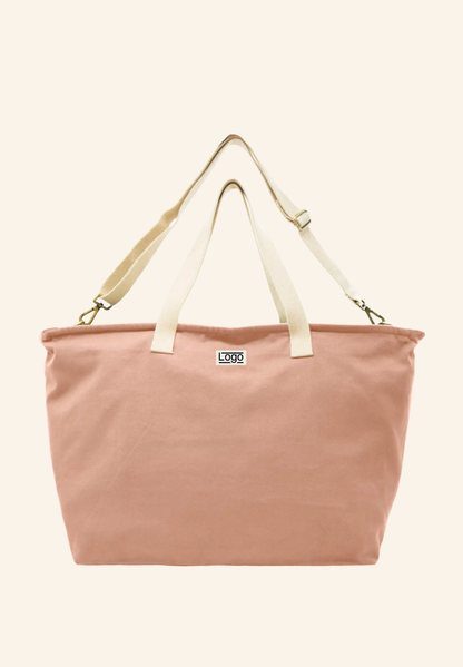 Sac week-end en coton bio Jade studiobyhindbag
